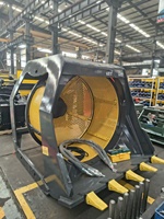 Bucket Screening Rotary Premium MONDE untuk Excavator, untuk Pemrosesan Tanah Liat dan Pemisahan Material