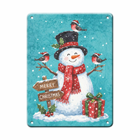 Nouvelle plaque murale vintage en métal Joyeux Noël 2026, idées cadeaux, plaque murale rétro personnalisée pour les fêtes, souvenirs de Noël pour amis et famille