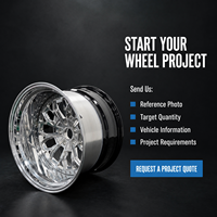 Jantes en alliage forgées PWC, finition argent/noir, à rayons multiples et à déport profond, personnalisables OEM/ODM, vente en gros pour ateliers de tuning et distributeurs