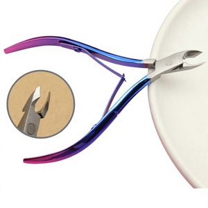 Coupe-ongles professionnel en acier inoxydable 12,5 mm à mâchoires biseautées, ouverture large, lame à pointe acérée - pour ongles des doigts, des orteils, ongles épais, adultes - Product Image 1