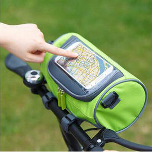 Sac de rangement multifonctionnel pour fournitures de vélo de montagne Sac à bandoulière simple pour vélo Écran tactile Navigation Sacs d'équitation - Product Image 1