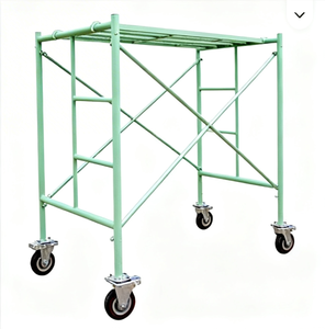 Andamios Industriales de Acero de Alta Resistencia, Material <span class=keywords><strong>para</strong></span> Fachadas, Torre Móvil, Juego de Andamios con Escaleras - Product Image 1