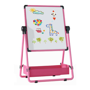 <span class=keywords><strong>Pizarra</strong></span> Magnética de Doble Cara para Niños, <span class=keywords><strong>Pizarra</strong></span> Elevadora Familiar, Caballete de Graffiti para Escribir y Dibujar para Niños - Product Image 1