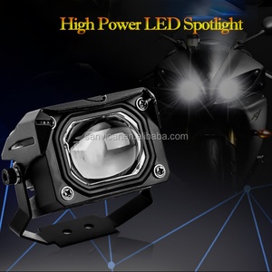 Sanvi U10 U9 Plus Super Bright Motorcycle <b>Led</b> <b>Projector</b> Lens Headlight 6000k 3000k Mini <b>Projector</b> <b>LED</b> Headlights Fog Light Kits - Product Image 4