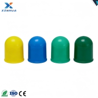 Capsules en silicone miniatures et givrées XINHUA pour ampoules LED de sapin de Noël scintillantes, créant une ambiance festive chaleureuse