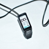 Instrument numérique pour vélos électriques, conception mini étanche IP65, 2 #   Écran LCD TFT 1,6 pouces pour protocole 36V 48V 52V 58V