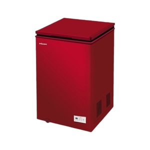 Hicon 100L Horizontal Top Opening Freezer -40C Single Temperature Direct Cooling Manual Defrost Red Color - Product Image 3