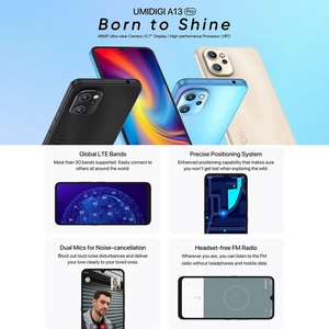 Quà Tặng Mẫu Miễn Phí Điện Thoại Thông Minh UMIDIGI A13 Pro Celular Rom 128GB Bộ Xử Lý Hiệu Suất Cao Điện Thoại Di Động NFC Điện Thoại Di Động 13 Pro - Product Image 4