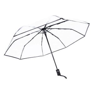 Parapluie transparent pliable de style japonais, design moderne personnalisé - Product Image 1