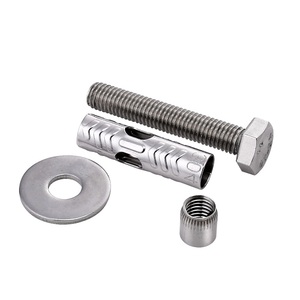 Anclajes de Expansión de Hormigón de Acero Inoxidable Galvanizado con Zinc SS 201 304 316 M12 M16, <span class=keywords><strong>Perno</strong></span> de Anclaje de Expansión de 5/8 3/4 1/2 3/8 - Product Image 5
