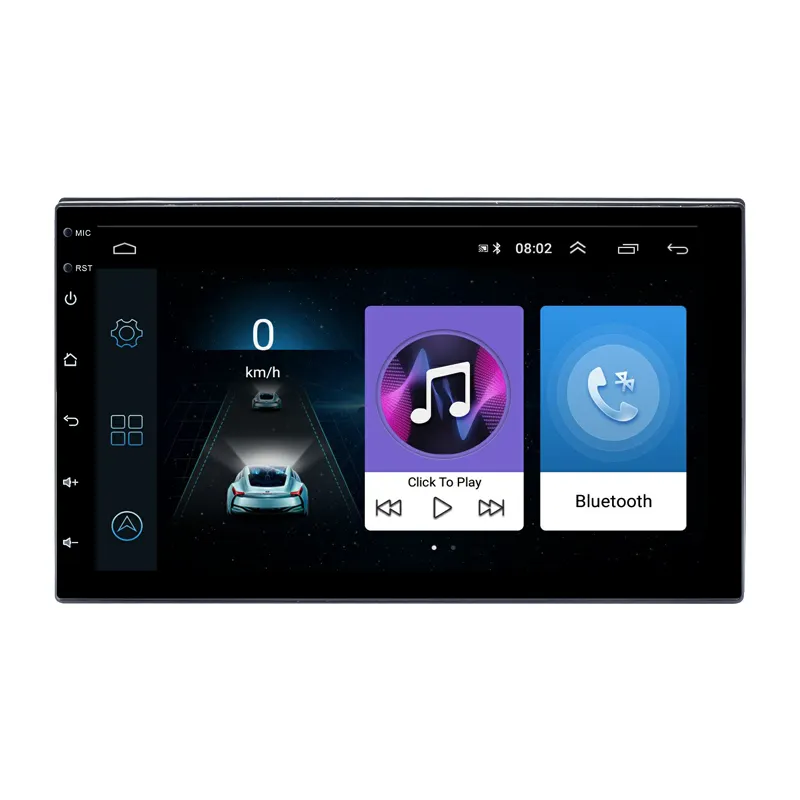7inch Touch Screen Multimedia car Dvd Player Stereo Monitor Universal Car Radio With Camera Android Autoradio GPS Navi