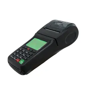 Máquina de venda de airtime portátil, gprs sms impressora wcdma móvel pos terminal