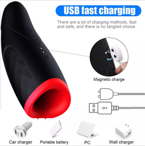 Juguetes Sexuales Masculinos a Prueba de Agua con Sensación Realista, Vibración, Calentamiento, Copa de Masturbación de Garganta Profunda, Dispositivo de Masturbación Automática - Product Image 3