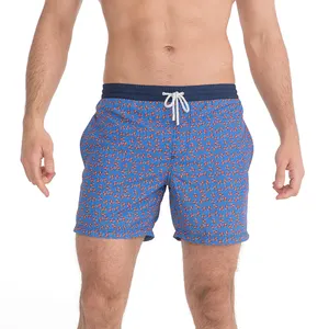 Coppia costumi da bagno asciugatura rapida vestibilità ampia costume da bagno bauli da spiaggia pantaloncini da surf da surf senza fodera in rete per uomo donna