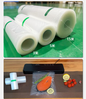 Rouleaux de sacs sous vide ménagers en nylon PE pour aliments