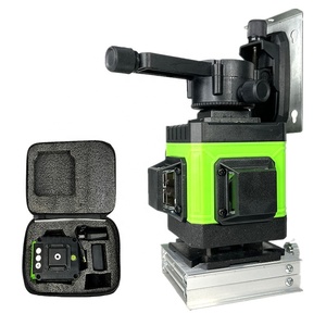 12 dòng 4D màu xanh lá cây ánh sáng độ chính xác cao không dây 360 độ laser cấp độ tự động san lấp mặt bằng trong nhà hoặc ngoài trời Laser cấp công cụ - Product Image 1