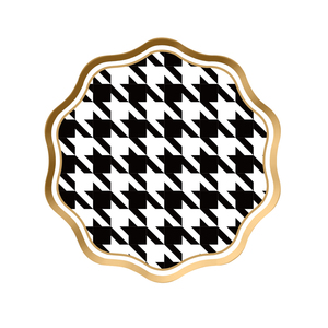 Platos Desechables de Papel Grueso con Diseño Floral para Fiestas y Eventos DAMAI, Personalizados, para 8 Personas - Product Image 3