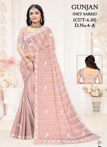 Saris en filet de qualité supérieure en gros, styles élégants et design, protection solaire, séchage rapide, pour fêtes et mariages - Product Image 4