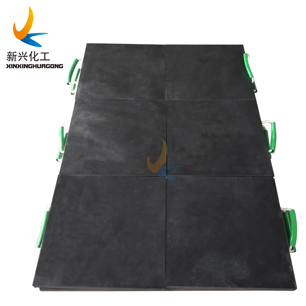 UHMWPE outrigger pads for telescopic boom forklift truck outrigger block