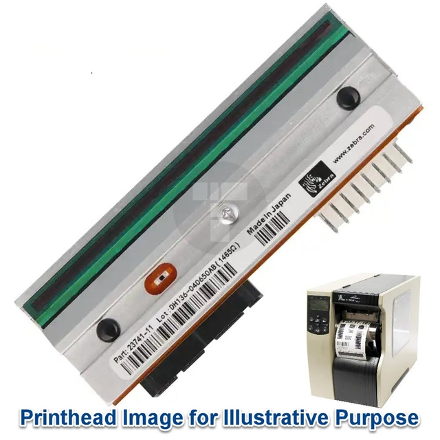 Original Zebra 110Xi4 600DPI Printhead 110xi3/110xi4 203 Dpi /300 Dpi 600 Dpi P1004230 / P1004232 /P1004233 Thermal Printhead
