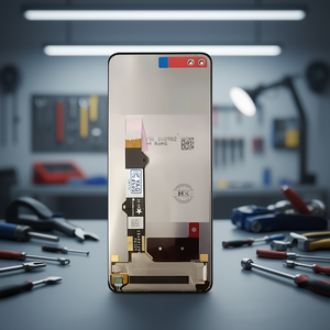 Pantalla Táctil LCD Negra Sin Marco para Teléfono Móvil Moto G 5G Plus - Product Image 3