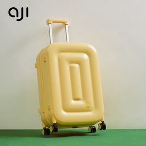 Nouveau produit <span class=keywords><strong>Aji</strong></span> Valise légère à roulettes PC Valise à roulettes de luxe Sac de voyage Valises vintage - Product Image 1