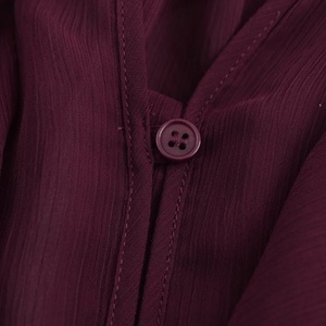 เสื้อเชิ้ตแขนยาวคอวีตกแต่งหลายชั้นสไตล์ใหม่สำหรับผู้หญิงฤดูใบไม้ผลิปี 2025 แฟชั่นหรูหราอเนกประสงค์ รุ่น 4786063 - Product Image 4