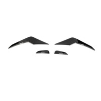 Ailerons avant en fibre de carbone véritable pour BMW G90 M5 G99 2025 – 4 pièces