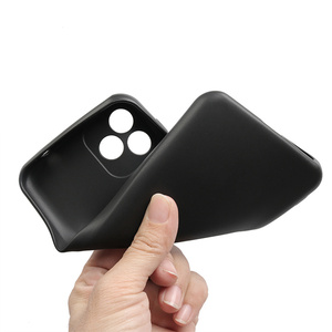 Coque de téléphone portable Durable, en TPU, noire pur, pour Blackview <span class=keywords><strong>OSCAL</strong></span> <span class=keywords><strong>C20</strong></span>/<span class=keywords><strong>C20</strong></span> Pro - Product Image 2