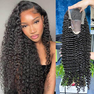 Peluca de Encaje Frontal con Ondas Profundas, Peluca Frontal HD al por Mayor, Cabello Brasileño de 16-30 Pulgadas, Encaje Suizo Transparente Largo, Tamaño Grande de 10-40 Pulgadas >=40% - Product Image 4