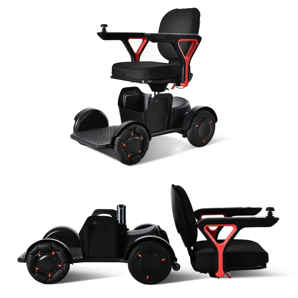 高度なモビリティ機器カーブーツモバイル車椅子障害製品パワーチェア自動折りたたみ旅行スマートチェアハンディキャップ