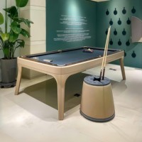 Meubles de divertissement à domicile modernes et convertibles, conçus sur mesure, pour salons et salles de jeux haut de gamme, table de billard