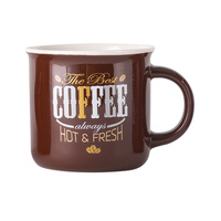 Ensemble de 6 tasses à café en céramique isolées, collection 2026, offre spéciale