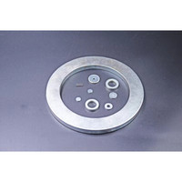 Anneau d'aimant Ndfeb fritté de petite taille N52 disque en néodyme aimant permanent de terres rares fort 20mm rond avec service de coupe