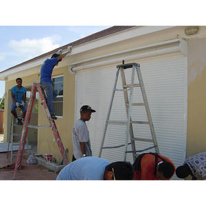 出口欧美隔热防盗铝合金电动卷帘门厂家 - Product Image 1