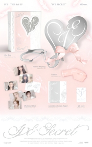 อัลบั้มต้นฉบับเกาหลี IVE - IVE SECRET (เวอร์ชั่น MD) - Product Image 3