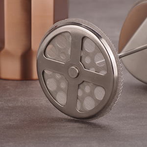 1L Diseño de moda SS 304 Cafetera de prensa francesa Accesorios de café Bloquean eficazmente la temperatura Café más <span class=keywords><strong>suave</strong></span> en casa - Product Image 5