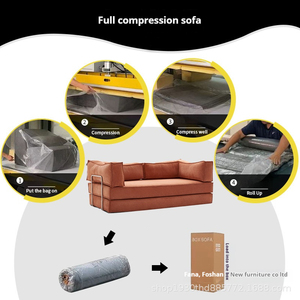 Modern Yellow Velvet Sofa Bed One Seat <b>Padded</b> Arm Pillow Back Comfortable Fabric <b>Foam</b> Filling Living Room Furniture - Product Image 5