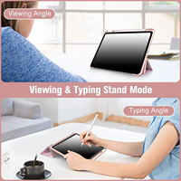 Housse de tablette en cuir à impression personnalisée de haute qualité pour iPad Pro 11 12.9 Mini 6, étui avec fente pour stylo pour Apple iPad