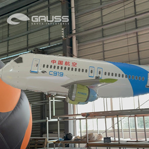 <span class=keywords><strong>Avion</strong></span> gonflable de simulation personnalisé, modèle d'<span class=keywords><strong>avion</strong></span> gonflable télécommandable pour exposition et décoration - Product Image 3