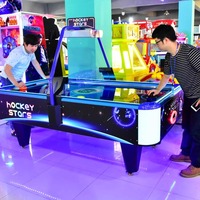 Équipement de jeu d'arcade de hockey sur air multijoueur à pièces, qualité commerciale, haute performance avec spécifications de tournoi