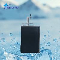 Distributeur de fût en acier inoxydable pour machine à bière pression portable avec système de pression CO2 Réfrigération 220V pour les fêtes Méthode de l'eau