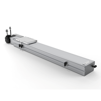 Module linéaire robuste à entraînement par courroie en alliage d'aluminium pour machine CNC, capacité de charge de 25 kg, plage de course de 50-3050 mm, marque NICE