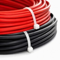 Câble solaire Keystone plat multibrin isolé en PVC, conducteur en cuivre, pour chauffage, tension nominale 450/750V, température -40°C, AWG