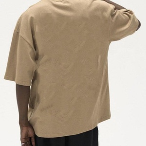 Heavy Cotton Custom <b>Letters</b> <b>Foam</b> Screen Printing Graphic T Shirt 3d Puff Print Hip-hop Street Style Oversized Tee - Product Image 2