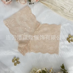 Sous-vêtements féminins sexy en dentelle semi-transparente, style européen et américain, plusieurs tailles, trois couleurs. - Product Image 3