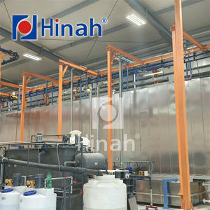 מערכת צביעה באבקה במחיר יצרן, כוללת תא ריסוס לטיפול מקדים, תנור ייבוש וקו צביעה באבקה. - Product Image 4