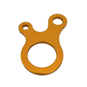 FervorFOX Hebilla de Nudo Rápido de 3 Orificios de Aleación de Aluminio 52x37mm, Anillo Ajustable Universal para Cuerda de Sujeción, Dorado, Rojo, Azul, Verde - Product Image 1