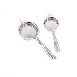 Juego de Coladores de Té y Café de Acero Inoxidable Ecológico de 2 Piezas Prestige, Incluye Filtro y Colador - Product Image 1