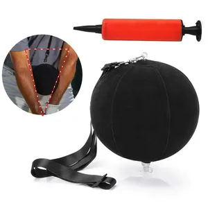 Juego de 5 Piezas de Ayudas para el Entrenamiento de Swing de <span class=keywords><strong>Golf</strong></span>, Banda para el Brazo, Entrenador de Swing, Inflador de Pelotas de Impacto, Corrección de Postura y Movimiento para Práctica de Principiantes - Product Image 6